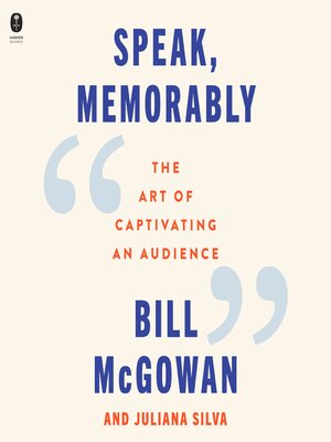 cover image of Speak, Memorably
